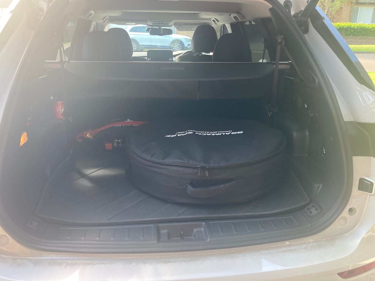 Customer photo review of Mitsubishi Outlander GF GN ZM Space Saver Spare Wheel Kit - HUB CENTRIC - Braumach Spare Wheel Kit All Models - 2019-2026