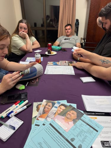 Customer photo review of MURDER AT THE MOUNT