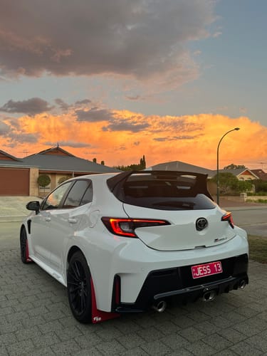 Customer photo review of Circuit Style Spoiler for Toyota Corolla / GR Corolla (Hatch) 2018+