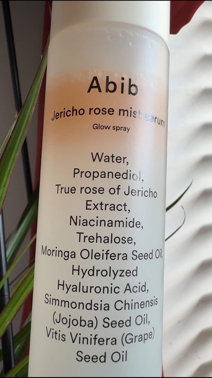 Customer photo review of Jericho Rose Mist Serum Glow Spray