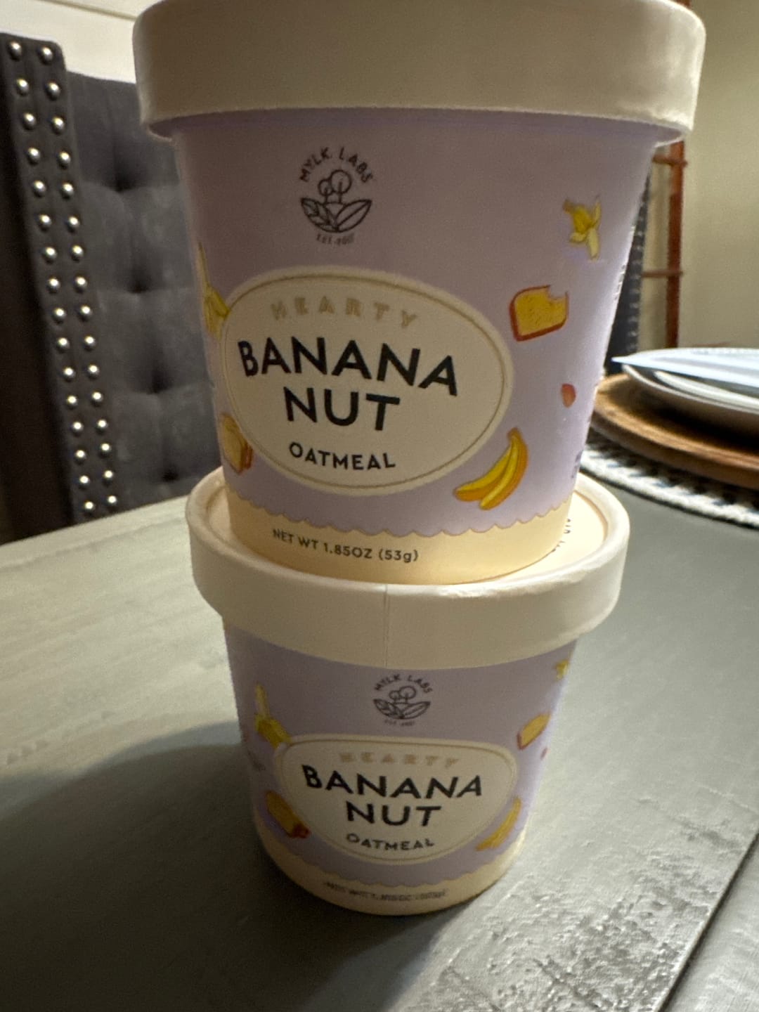 Customer photo review of Apple Cinnamon Oatmeal