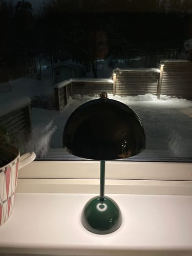 Customer photo review of Bordslampa - Svamplampa Flowerbud - Batteridriven 5000 mAH