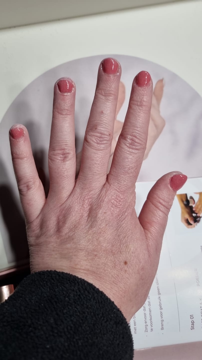 Customer photo review of Salmon Dipping Powder