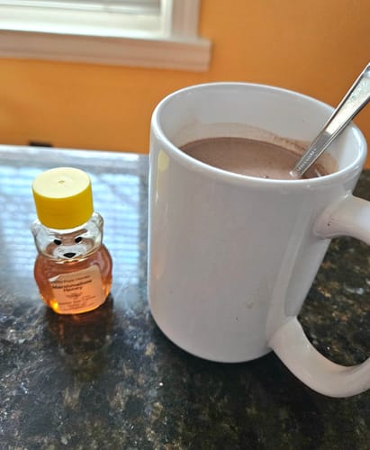 Customer photo review of Marshmallow Flavored Honey