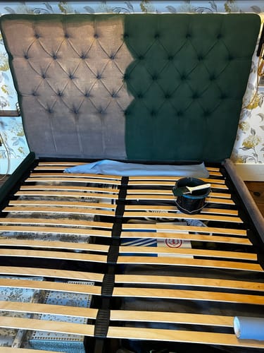 Customer photo review of Fabric Paint -- Dark Green