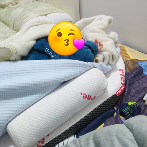 Customer photo review of Back and Side Sleep Positioner - Ranula
