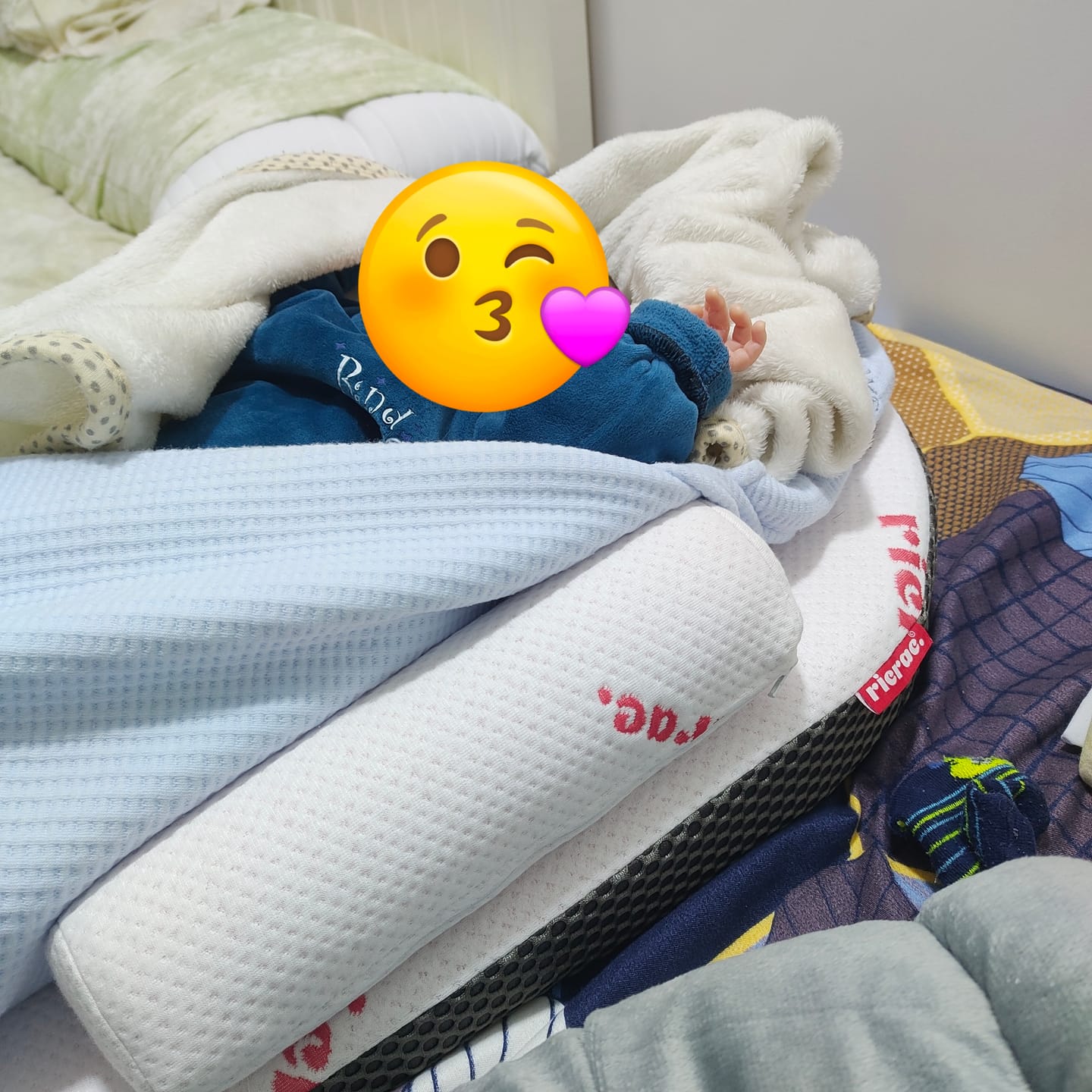 Customer photo review of Back and Side Sleep Positioner - Ranula