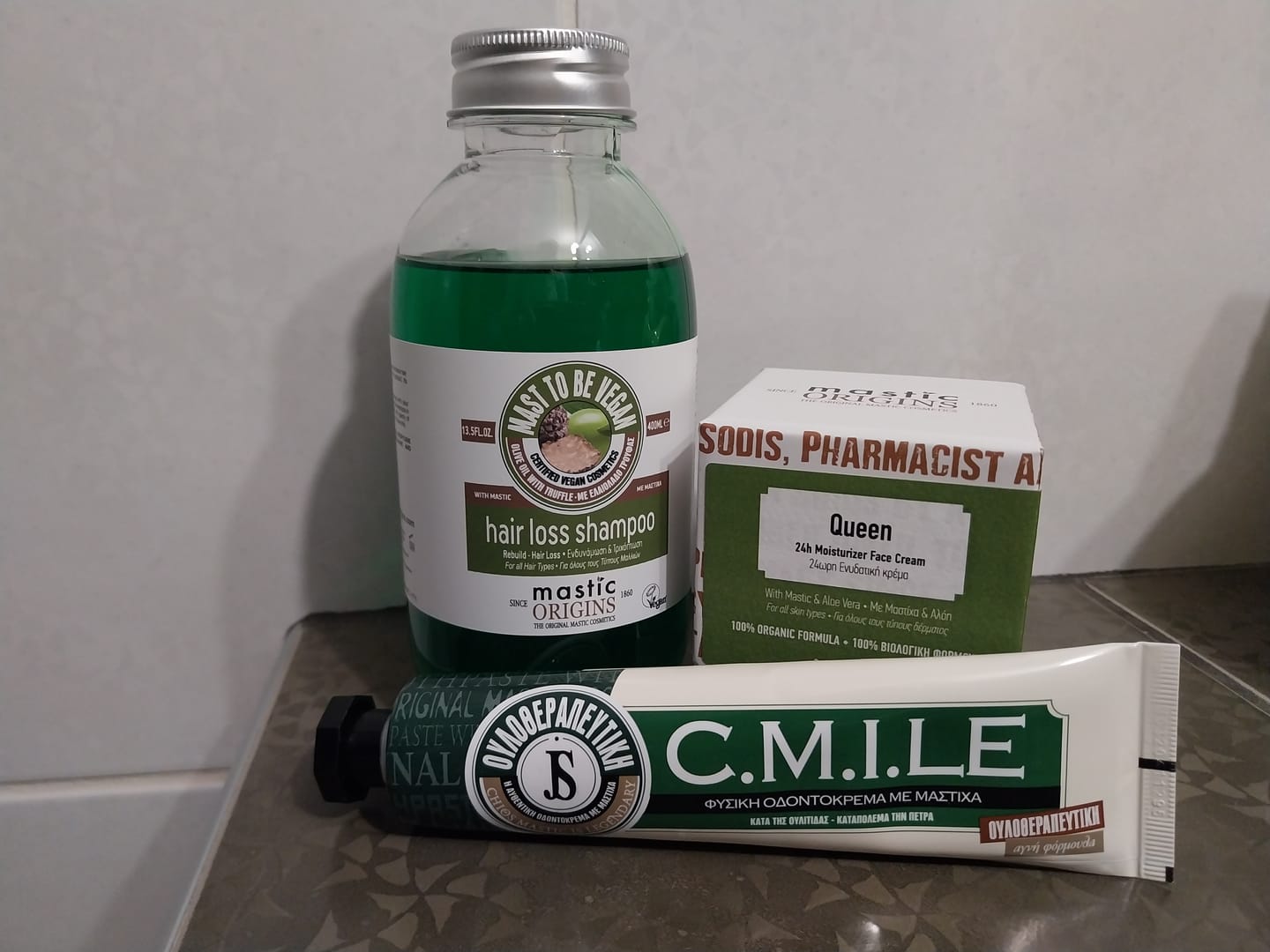 Customer photo review of C.M.I.LE (Chios Mastic Is LEgendary)