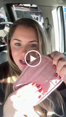 Customer video review of Pamelr Wristlet Purse