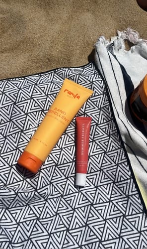 Customer photo review of Sand Repellent - Mango Madness