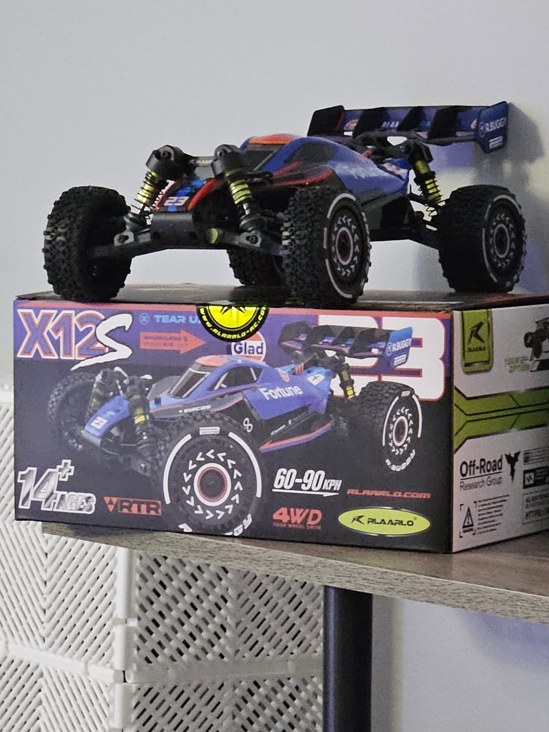 Customer photo review of 1/12 Metal Brushless 4WD RTR Buggy,X12S