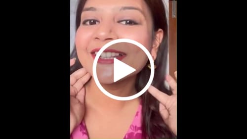 Customer video review of Dangling Heart Earrings