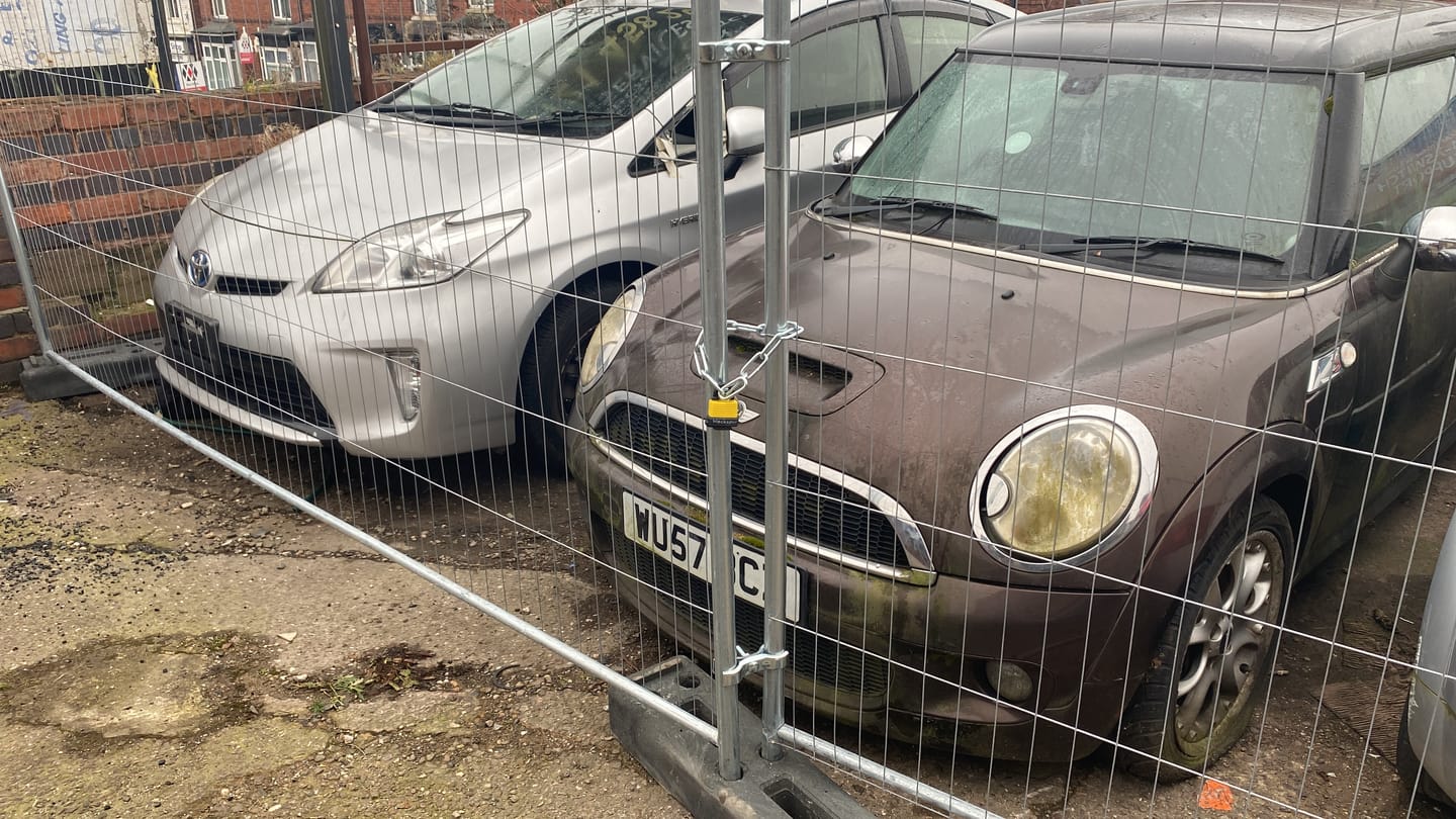 Customer photo review of Anti-Climb Square Top Temporary Fence Panel
