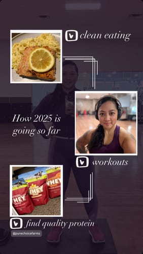 Customer photo review of Whey Protein Isolate Flight   Try all 5 flavors!