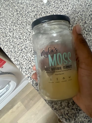 Customer photo review of MYLASMOSS SEAMOSS GEL (340ML)