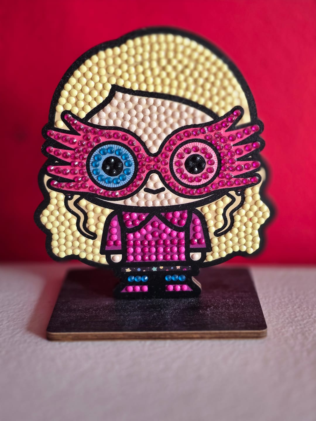 Customer photo review of "Luna Lovegood" Crystal Art Buddies Harry Potter Series 4