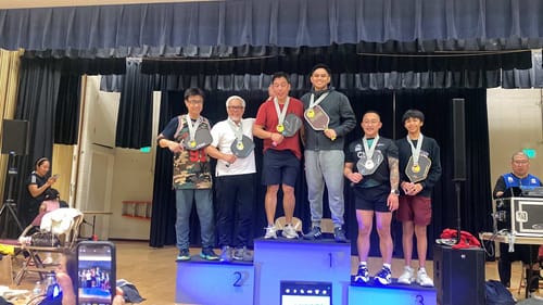 Customer photo review of The Shogun 16mm Pickleball Paddle