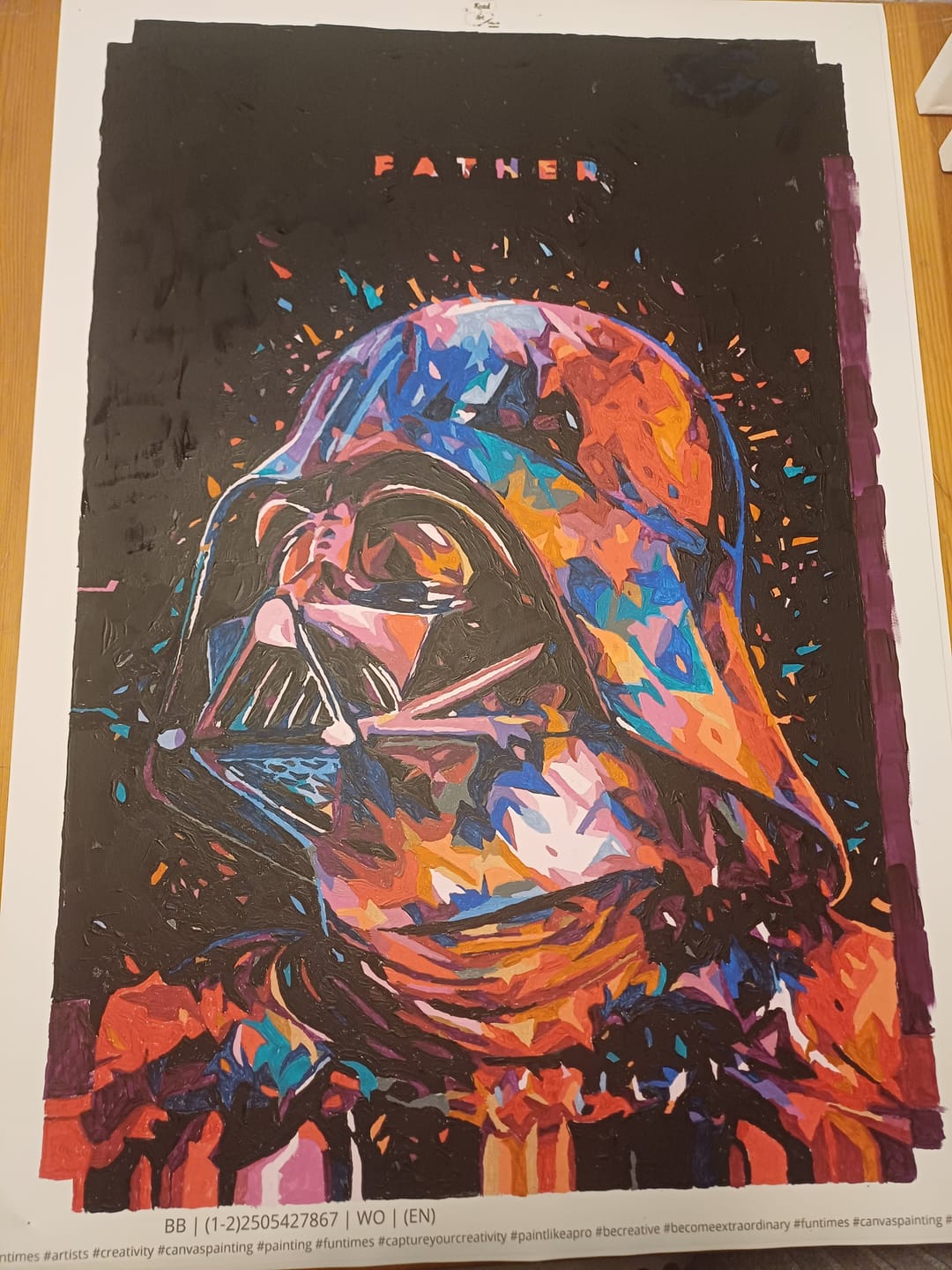 Customer photo review of DARTH VADER