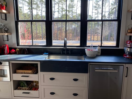 Customer photo review of Seamless Drain & Disposal Kit