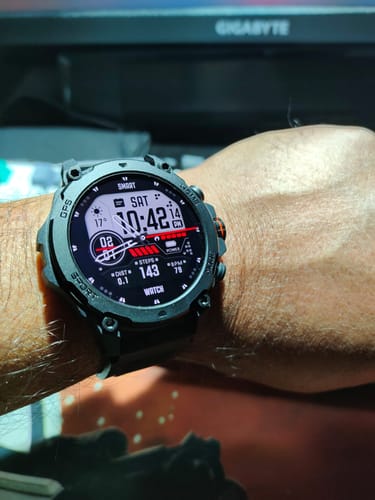 Customer photo review of Smartwatch reloj inteligente | STF Kronos Thunder | Pantalla AMOLED GPS Protección 5ATM Contesta llamadas