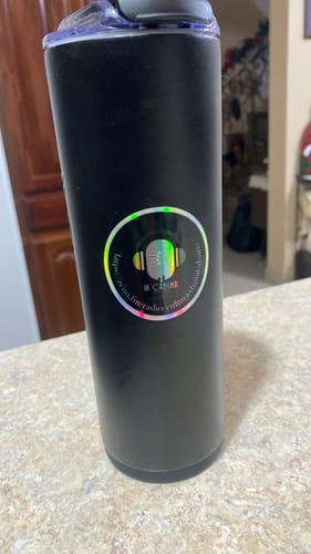 Customer photo review of Stickers Holográficos