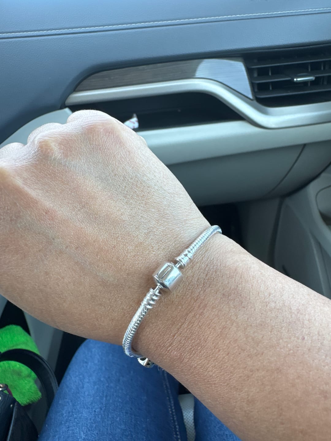 Customer photo review of Pulsera Cola de Raton