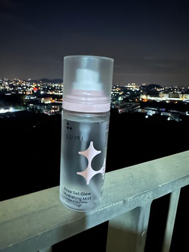 Customer photo review of Rose Set Glow Hydrating Mist
