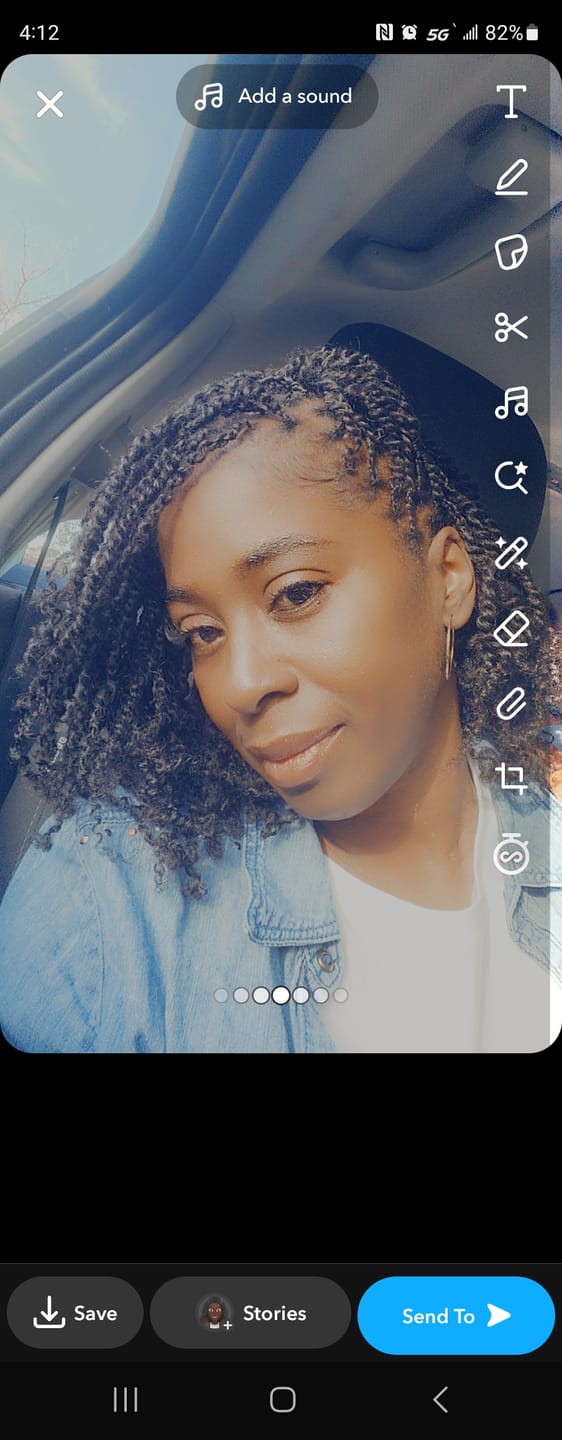 Customer photo review of Afro Kinky Bulk Human Hair for Making Dreadlocks