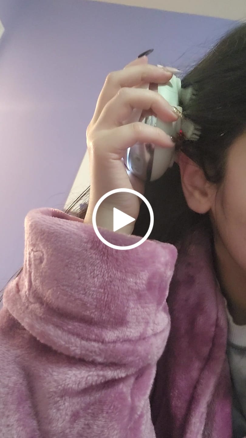 Customer video review of hair rave