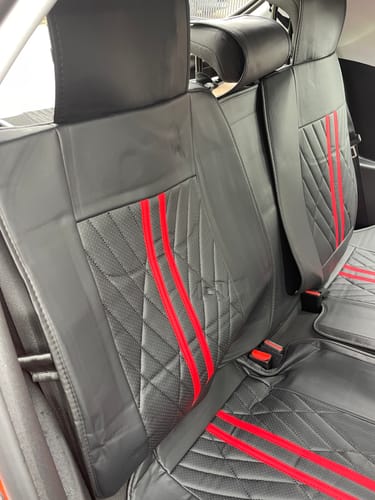 Customer photo review of Auto Sitzbezüge aus Nappaleder