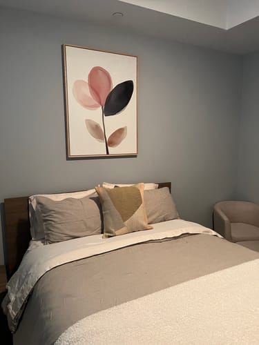 Customer photo review of Petal Breeze Canvas Art