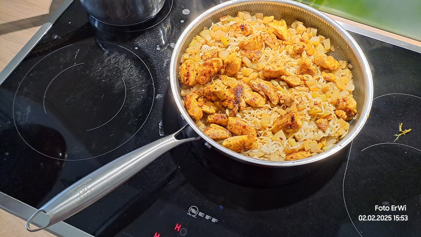 Customer photo review of Küchenkompane Pfanne - 28 cm