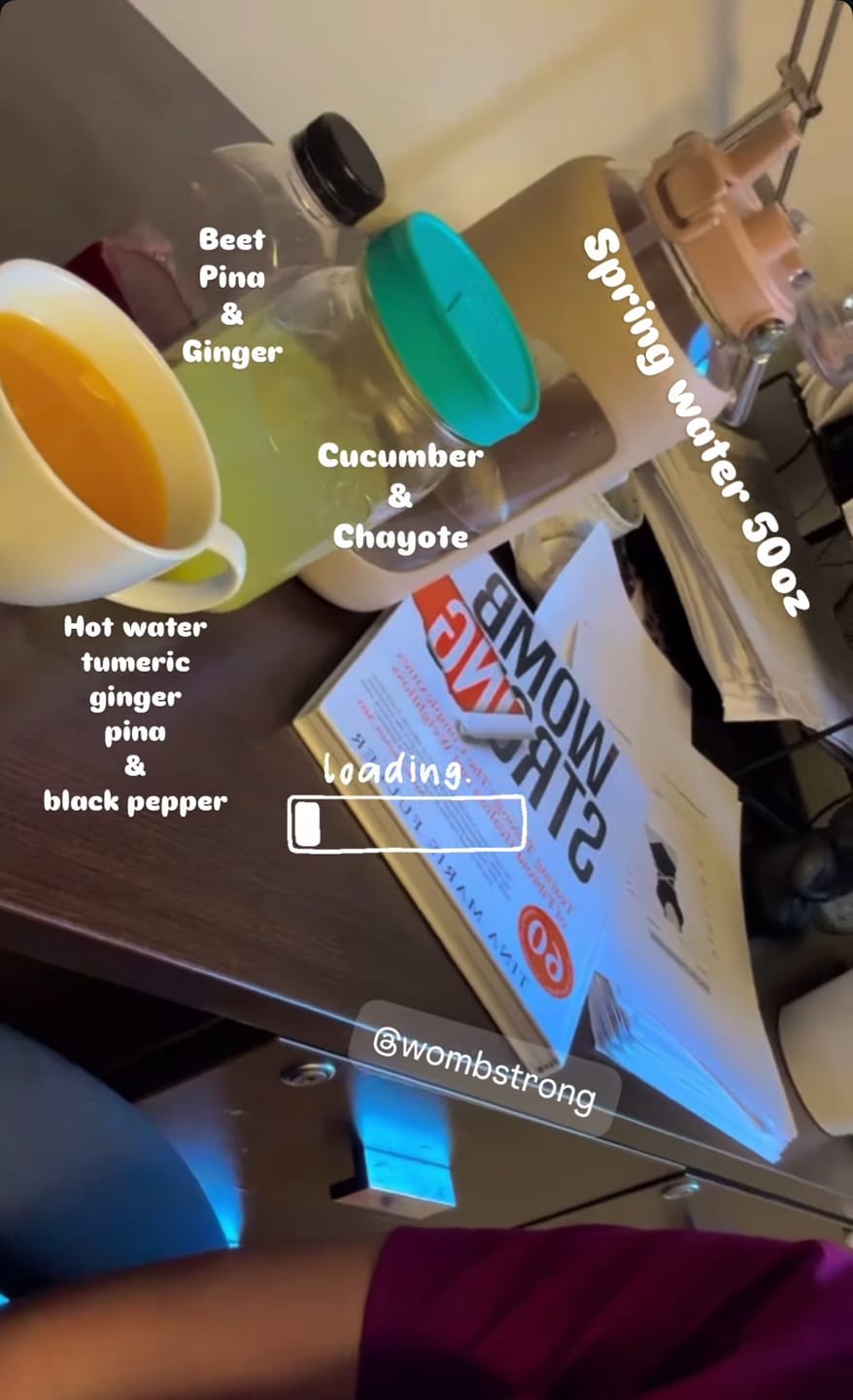 Customer photo review of THE WOMB RESET