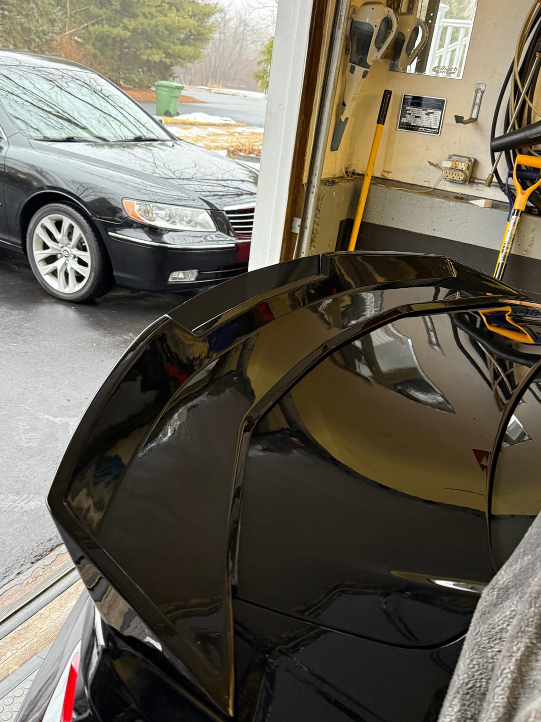 Customer photo review of 6th Gen Camaro Track Package Rear Spoiler