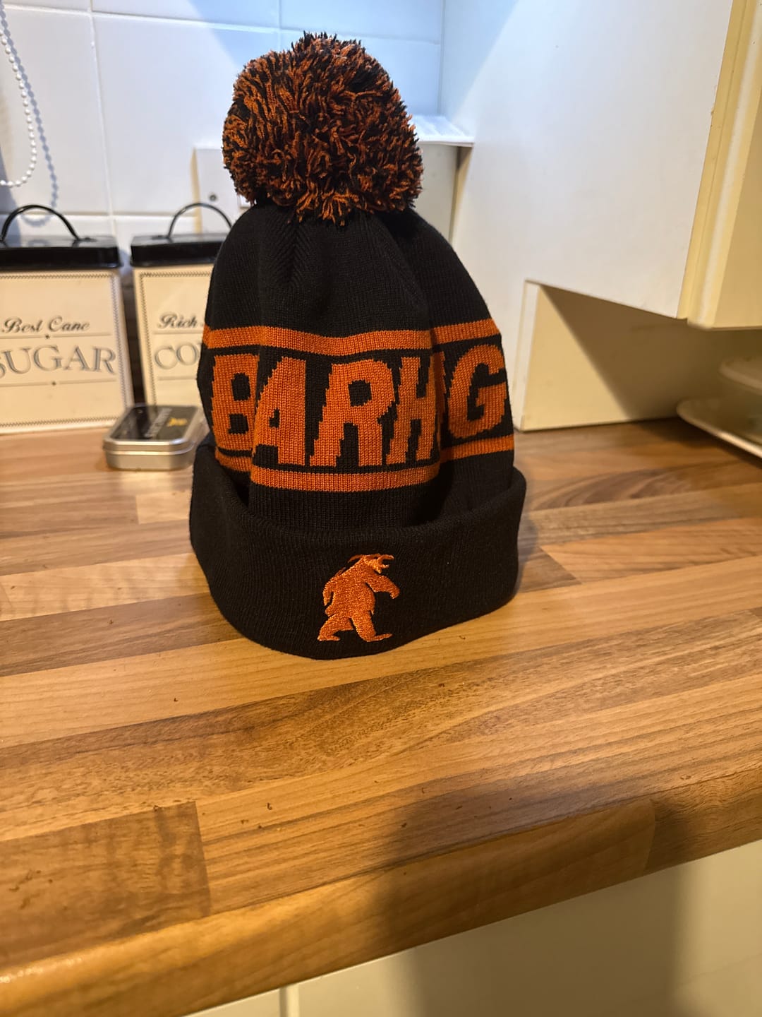 Customer photo review of Bobble Hat
