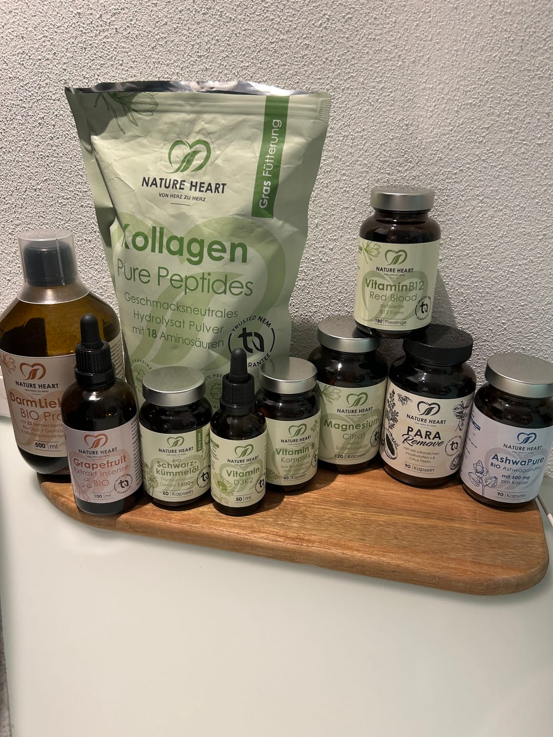Customer photo review of Grüne Kraft - Bio Chlorella & Spirulina
