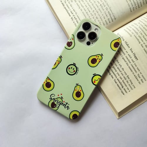 Customer photo review of Cute Avocado Phone Case Cover