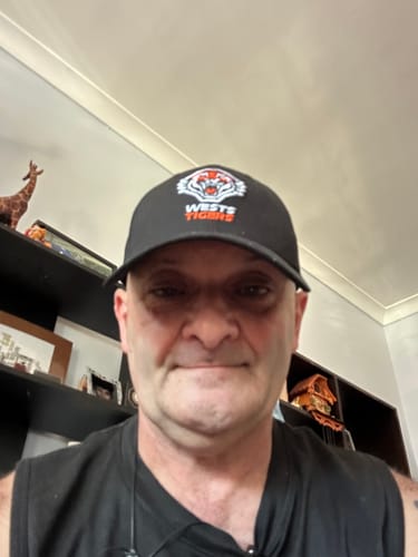 Customer photo review of New Era Wests Tigers 9FORTY Cap (Orange)