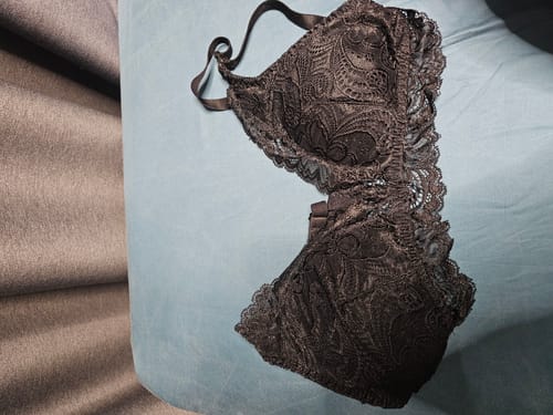 Customer photo review of Avery Dove Nursing Bralette