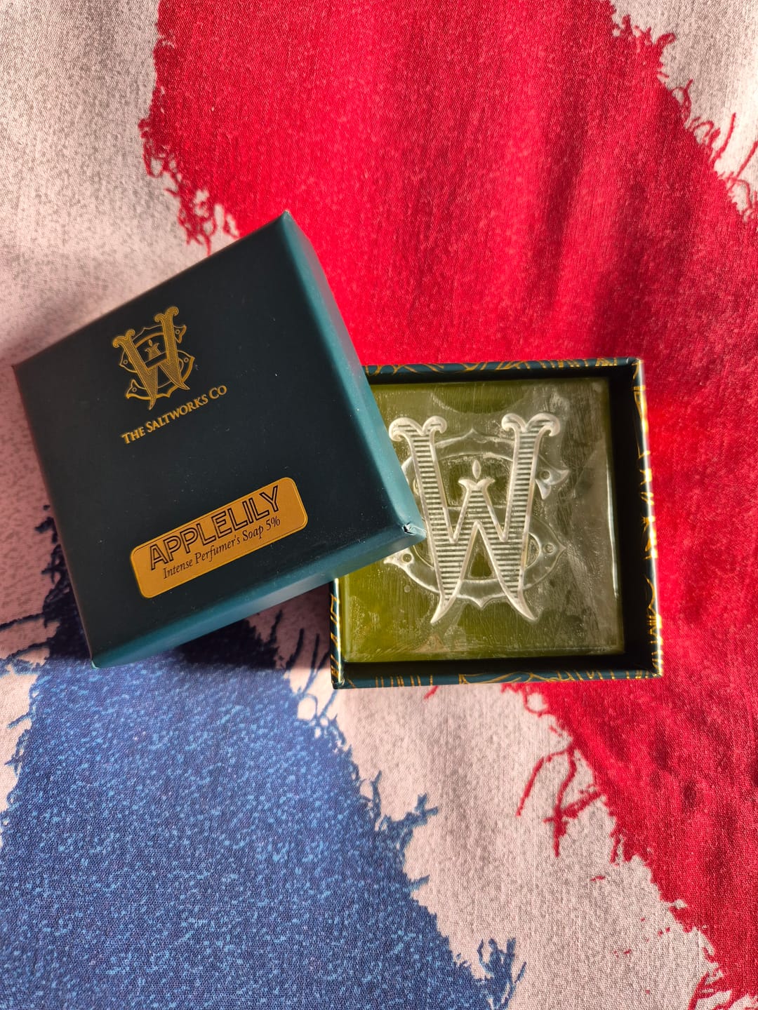 Customer photo review of Applelily Perfume Infused Soap Bar