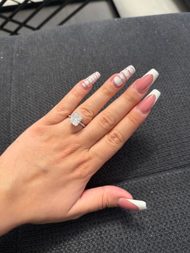 Customer photo review of Iced out Ring