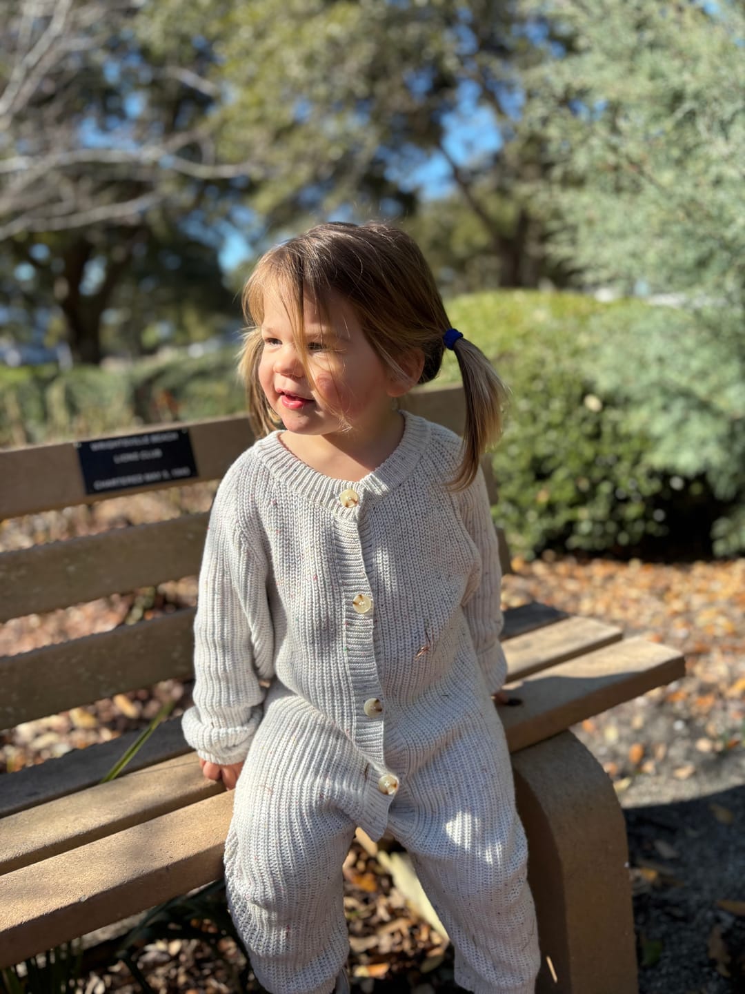 Customer photo review of Sprinkle Chunky Playsuit