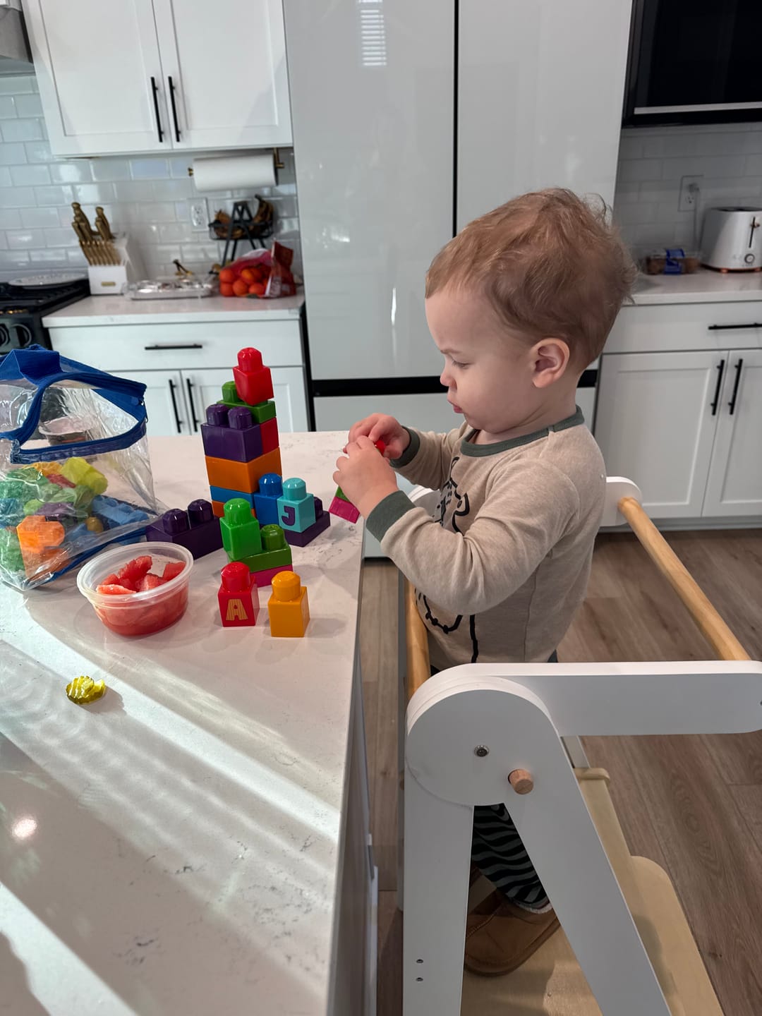 Customer photo review of HARPPA Nordi | Foldable Toddler Tower