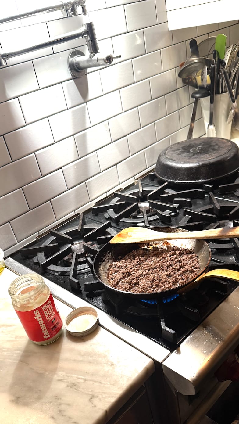 Customer photo review of Japanese Wagyu Tallow 14 OZ