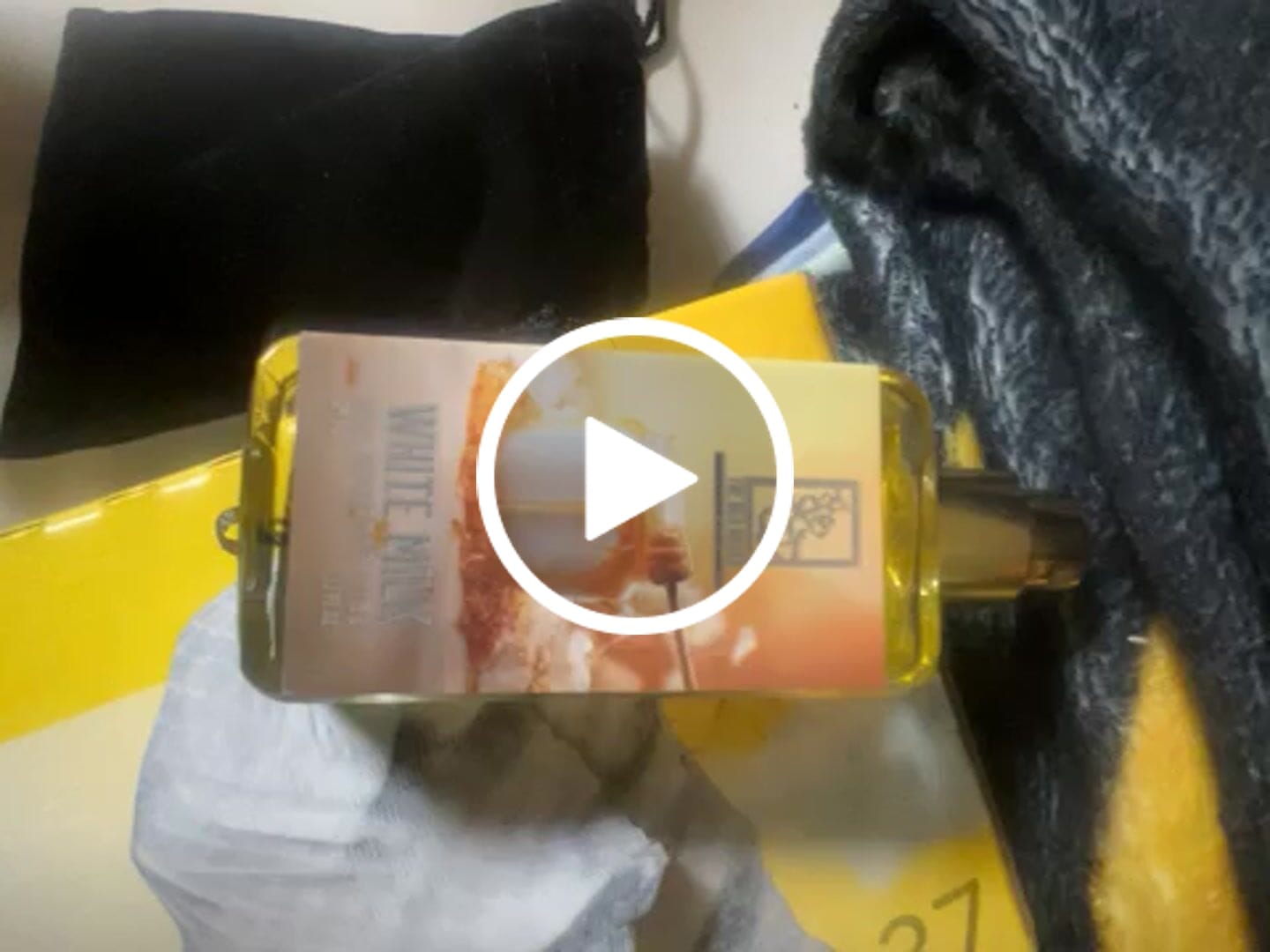 Customer video review of White Milk