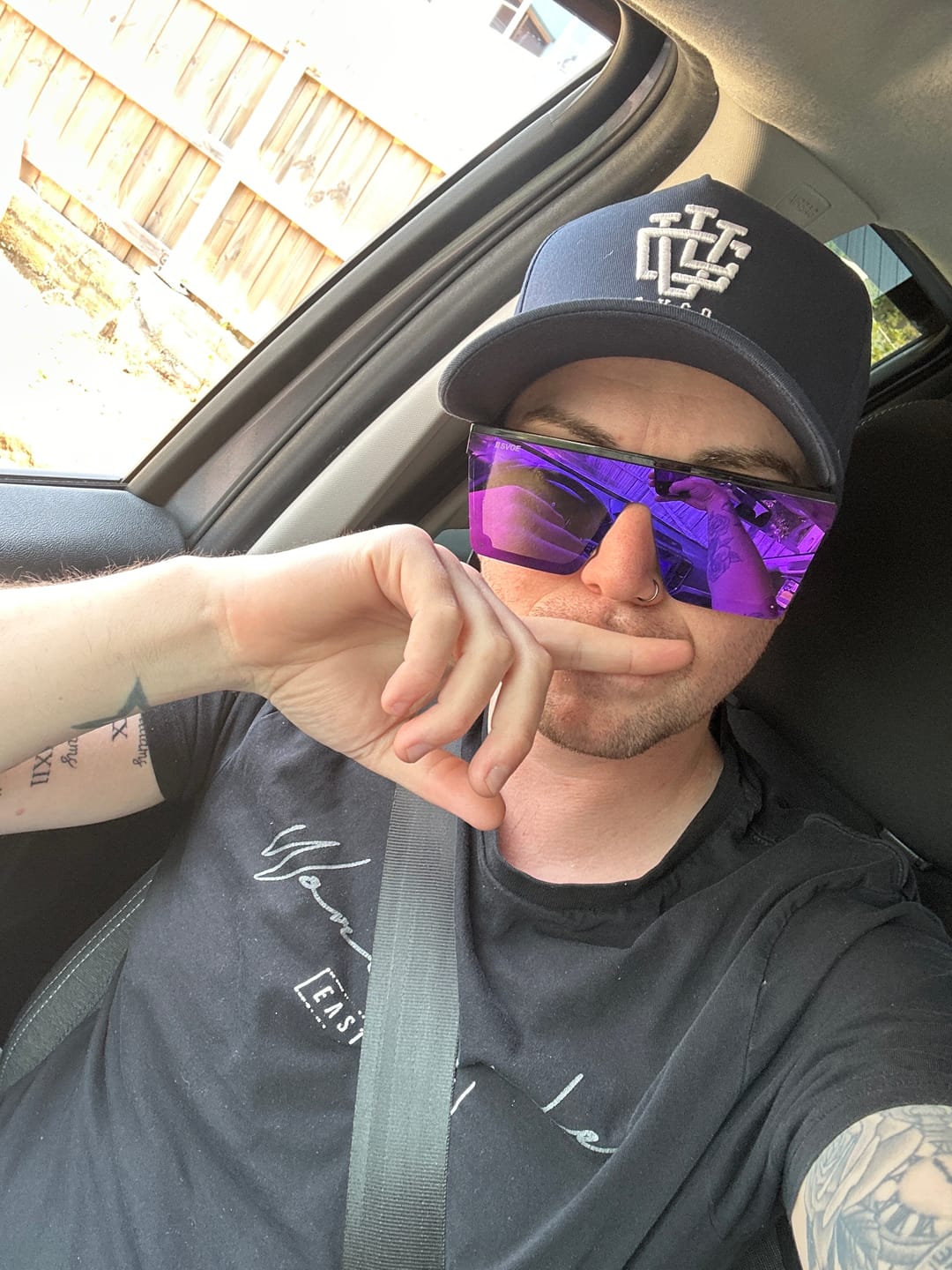 Customer photo review of LVCO "Royal Blue" A-Frame Snapback
