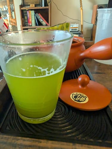Customer photo review of Sencha Shizuku with Matcha Powder