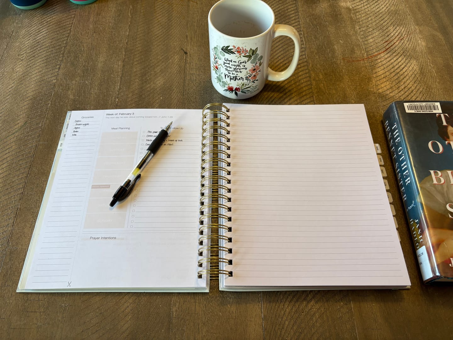 Customer photo review of 2025 Calendar Year Catholic Liturgical Planner // Big Layout
