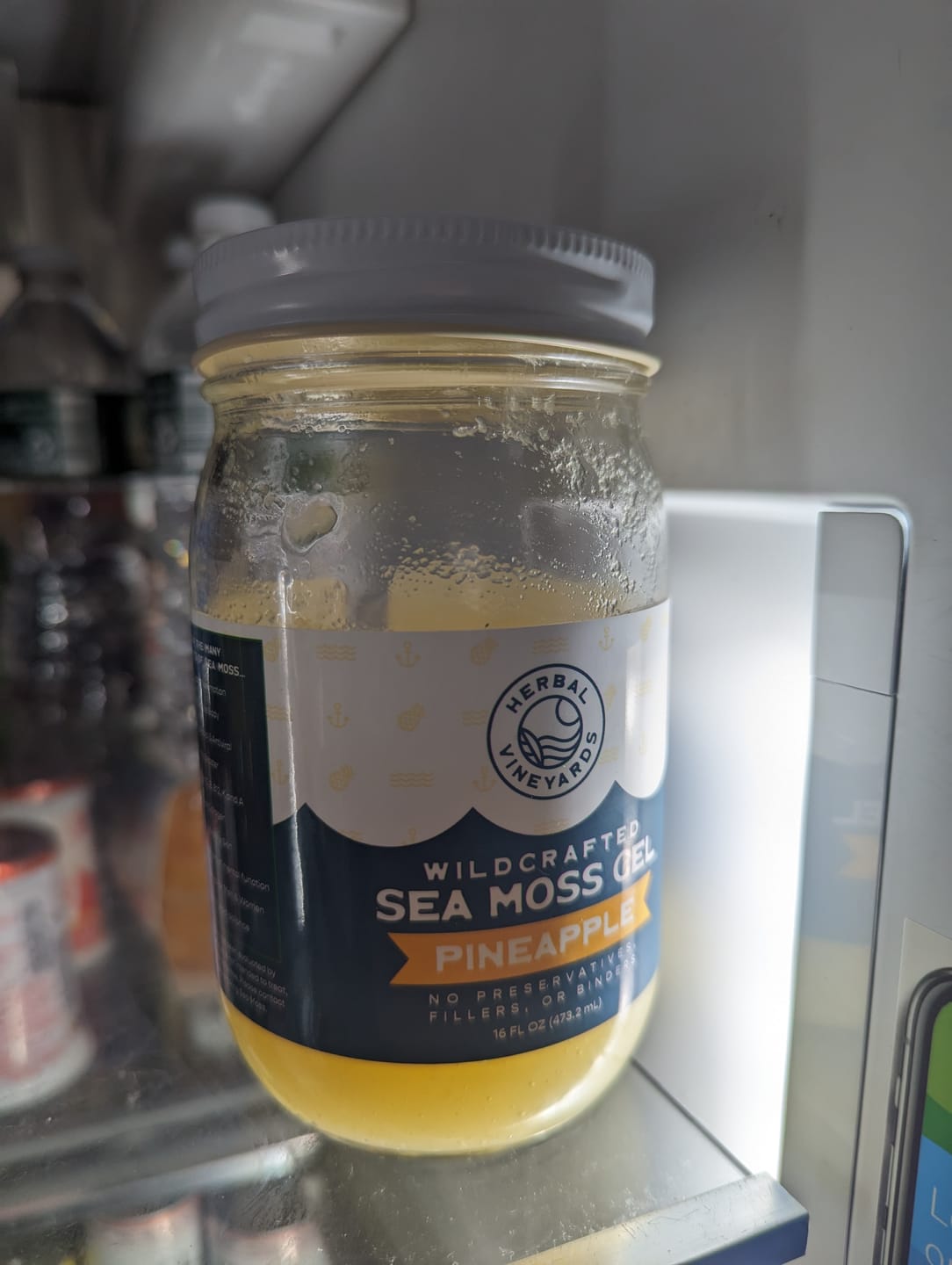 Customer photo review of EXCLUSIVE PINEAPPLE SEA MOSS GEL