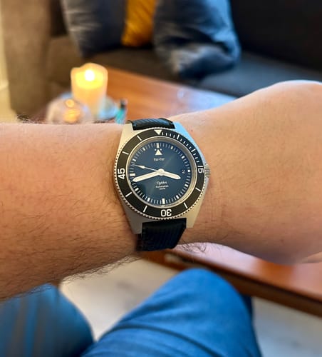 Customer photo review of Far-Far Automatisk Dykker Havblå